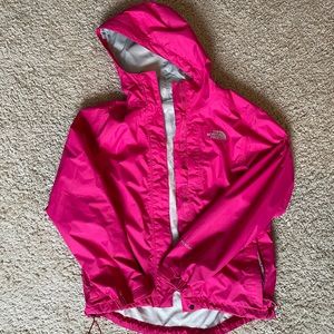 Pink North Face Rain Jacket Windbreaker Small